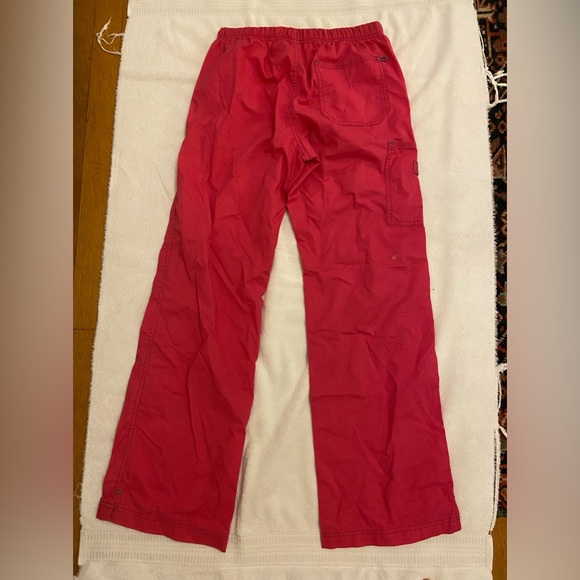 Pink Low Rise Cargo Pants - Picture 2 of 4